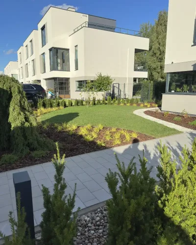 usługi ogrodnicze w warszawie - ogród zrealizowany